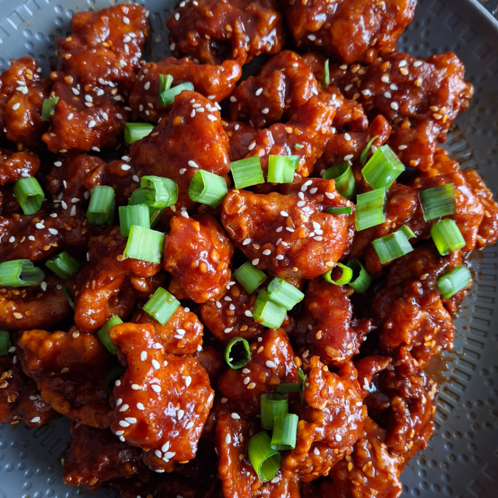 Korean-style gochujang fried chicken