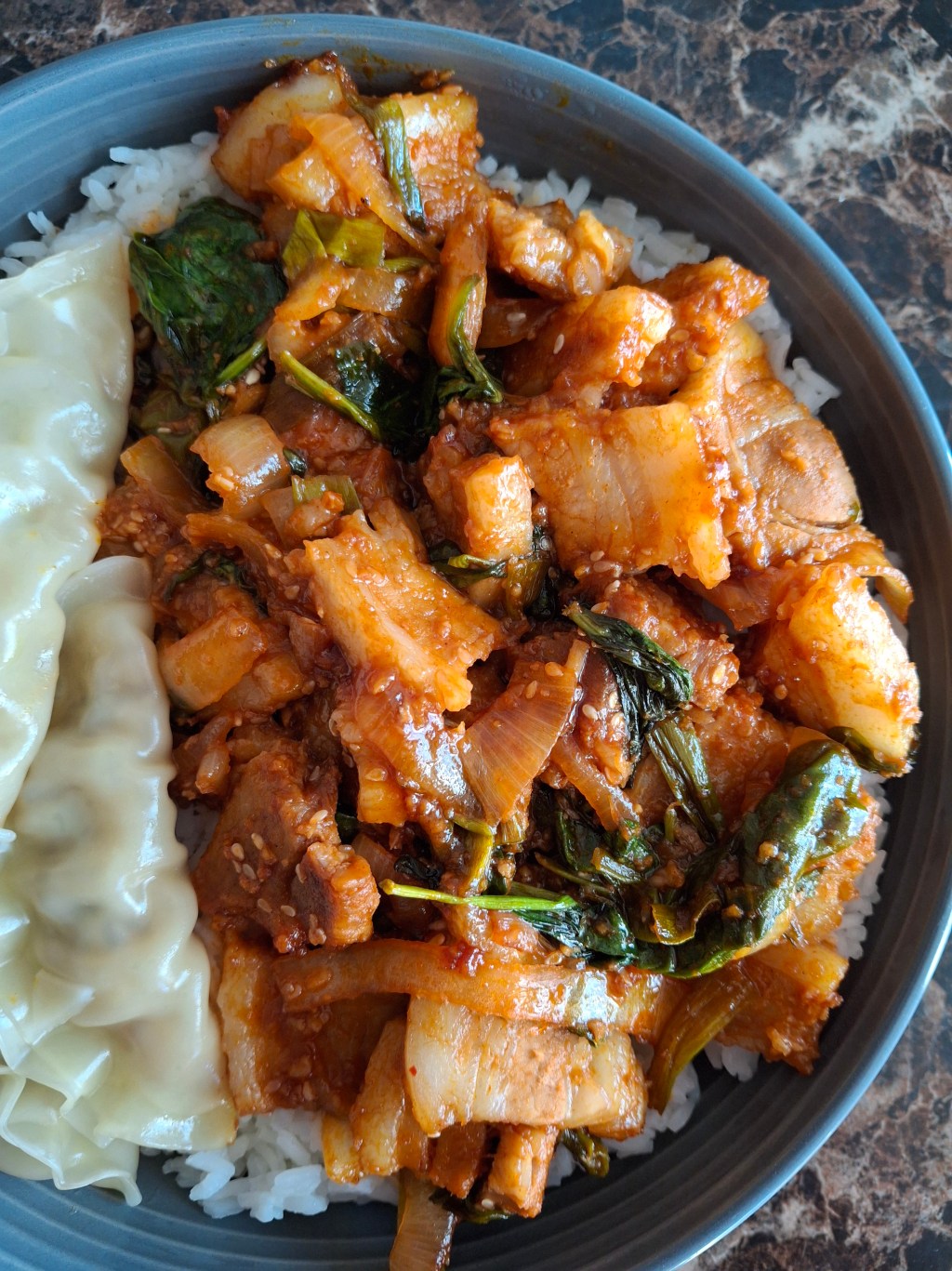 sweet & spicy pork belly stir&nbsp;fry